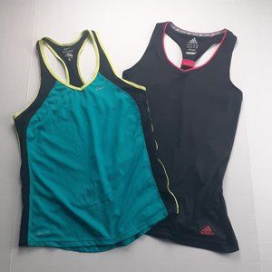 Nike & Adidas Athletic Racerback Tank Tops